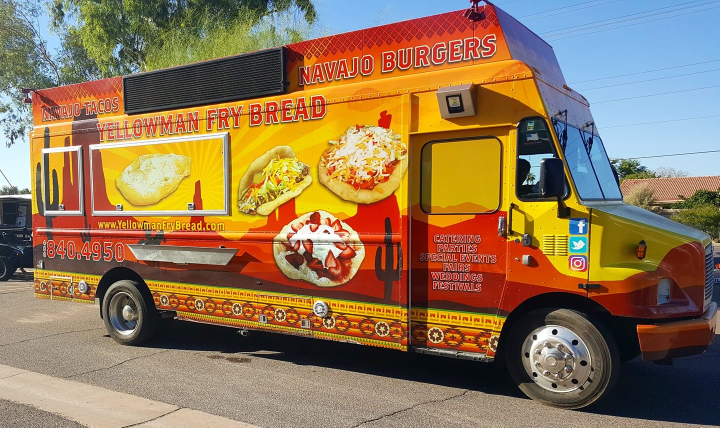 Yellowman Fry Bread | Arizona Food Trucks